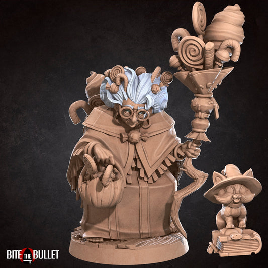 Candy, Retired Witch | TABLETOP SCALE | D&D TTRPG Miniature | Bite the Bullet