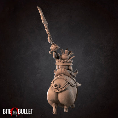 Goblin King Kriser | TABLETOP SCALE | D&D TTRPG Miniature | Bite the Bullet