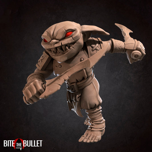 Goblin Ranger | TABLETOP SCALE | D&D TTRPG Miniature | Bite the Bullet