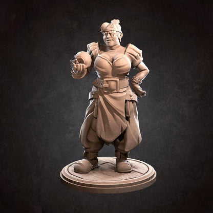 Innkeeper | TABLETOP SCALE | D&D TTRPG Miniature | Bite the Bullet | Unpainted, Unplated Resin 8k