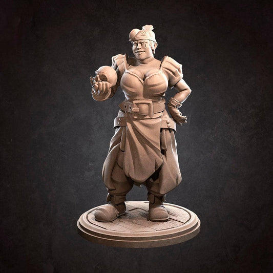Innkeeper | TABLETOP SCALE | D&D TTRPG Miniature | Bite the Bullet | Unpainted, Unplated Resin 8k