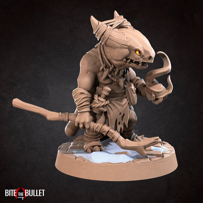 Kobold Sorcerer | TABLETOP SCALE | D&D TTRPG Miniature | Bite the Bullet