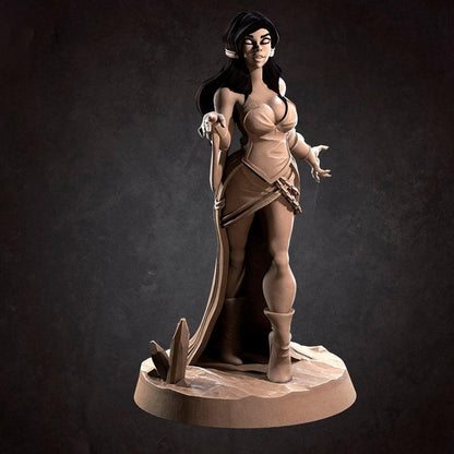 Selena Puppetmaster | TABLETOP SCALE | D&D TTRPG Miniature | Bite the Bullet | Unpainted, Unplated Resin 8k