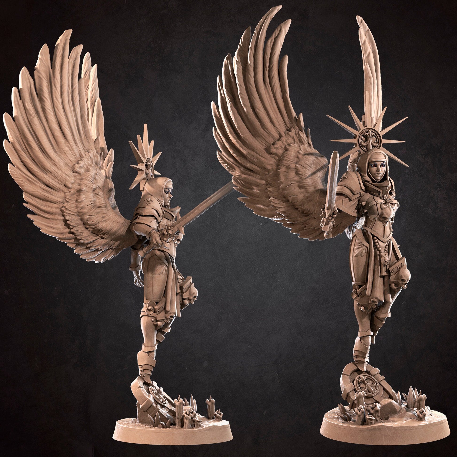 Soledad | TABLETOP SCALE | D&D TTRPG Miniature | Bite the Bullet | Unpainted, Unplated Resin 8k