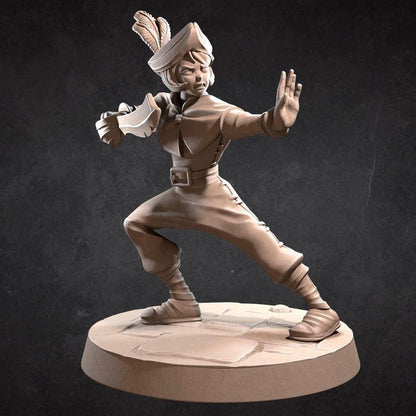 Young Pirate | TABLETOP SCALE | D&D TTRPG Miniature | Bite the Bullet | Unpainted, Unplated Resin 8k