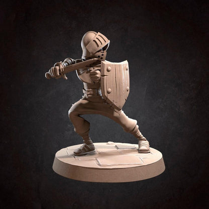 Young Squire | TABLETOP SCALE | D&D TTRPG Miniature | Bite the Bullet | Unpainted, Unplated Resin 8k