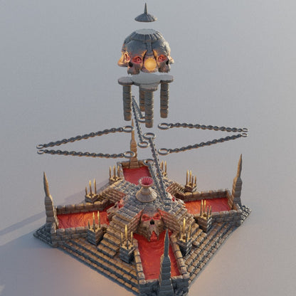 Altar of Sacrifice | D&D TTRPG Playable 3D Printed Building Terrain Scenery | MiniatureLand