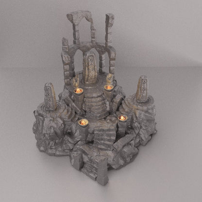 Ancient Runestones | D&D TTRPG Playable 3D Printed Building Terrain Scenery | MiniatureLand