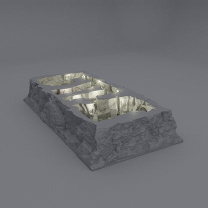 Small Bandit Hideout | D&D TTRPG Playable 3D Printed Building Terrain Scenery | MiniatureLand