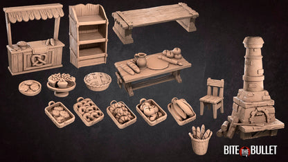 Bakery Pack | D&D Dark Scatter | Bite the Bullet