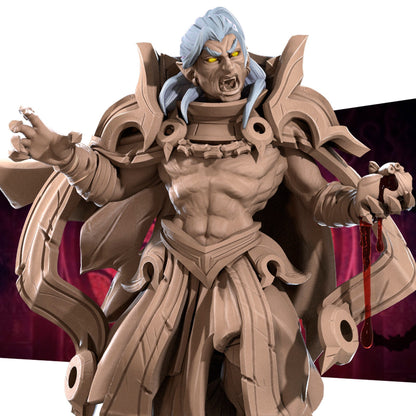 Vampire Warlock | TABLETOP SCALE | D&D TTRPG Miniature | Bite the Bullet | Unpainted, Unplated Resin 8k