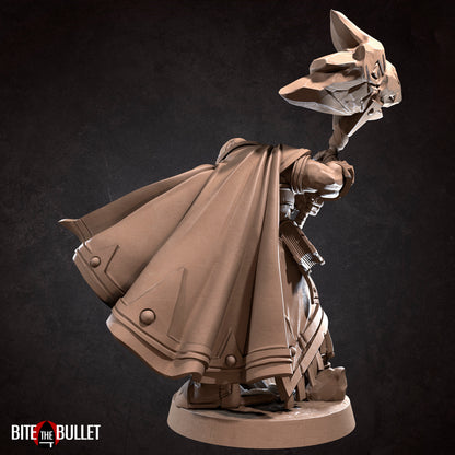 Genasi Cleric | TABLETOP SCALE | D&D TTRPG Miniature | Bite the Bullet