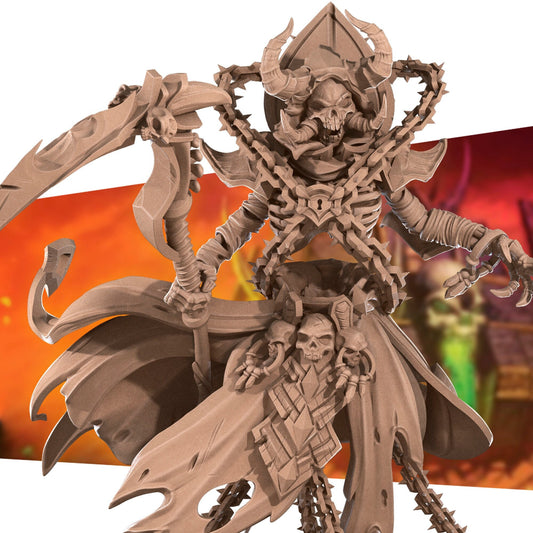 Catacombs Demilich | TABLETOP SCALE | D&D TTRPG Boss Monster Miniature | Bite the Bullet