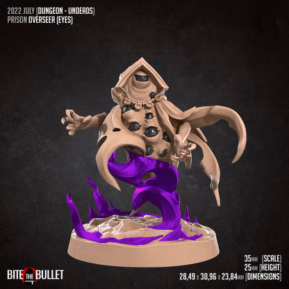 Prison Overseer | TABLETOP SCALE | D&D TTRPG Pathfinder Miniature | Bite the Bullet