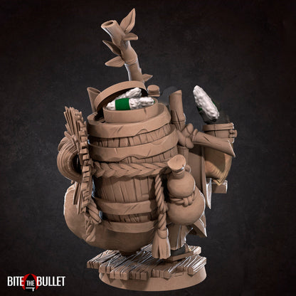 Tanuki Ramen Shop Owner | Tabletop Scale | DnD TTRPG Miniature | Bite the Bullet