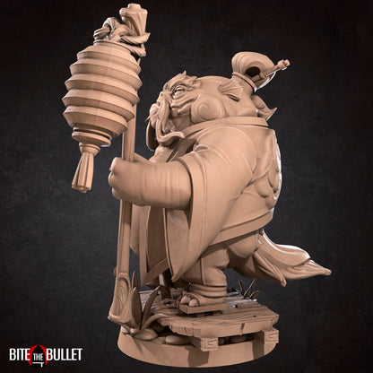 Temple Protector | TABLETOP SCALE | D&D TTRPG Miniature | Bite the Bullet | Unpainted, Unplated Resin 8k
