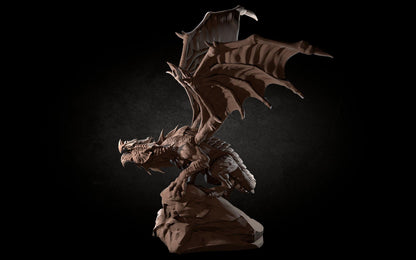 Twilight the Dragon | TABLETOP SCALE | D&D TTRPG Pathfinder Miniature | Bite the Bullet