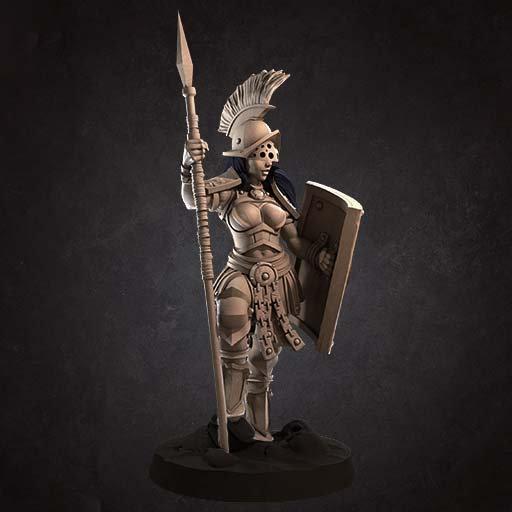 Exxotic Kalista Gladiator | Pinup SFW NSFW Model Miniature | Bite the Bullet