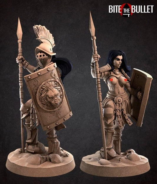 Exotic Kalista Gladiator | Pinup SFW NSFW Model Miniature | Bite the Bullet