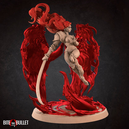 Exxotic Morgana, Bullet Dark Souls | Pinup SFW NSFW Model Miniature | Bite the Bullet