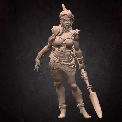 Exxotic Rebeca | Pinup SFW NSFW Model Miniature | Bite the Bullet