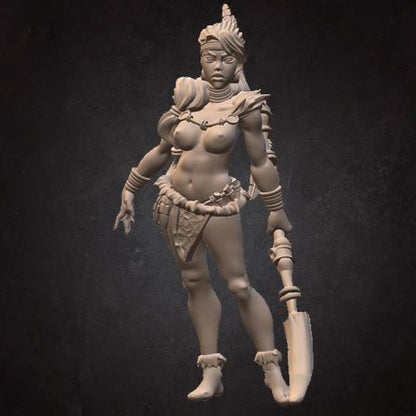 Exxotic Rebeca | Pinup SFW NSFW Model Miniature | Bite the Bullet