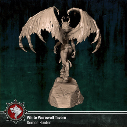 Demon Hunter | Garage Resin Kit Statue | White Werewolf Tavern