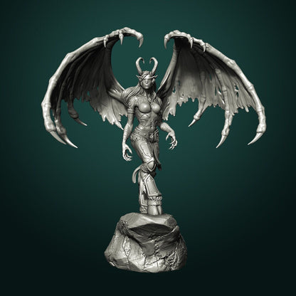 Demon Hunter | Garage Resin Kit Statue | White Werewolf Tavern