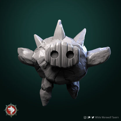 Earth Elemental Little | TABLETOP SCALE | TTRPG Miniature | White Werewolf Tavern