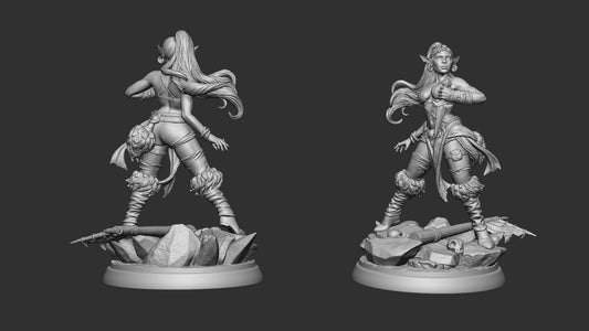 Goblin Thief | TTRPG Miniature | White Werewolf Tavern | Unpainted, Unplated Resin 8k