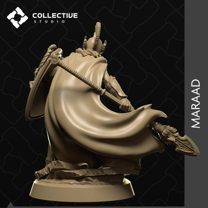 Maraad, Olympian Fighter, Spartan Warrior, Gladiator | Tabletop Gaming Miniature or Display Figure | Collective Studio