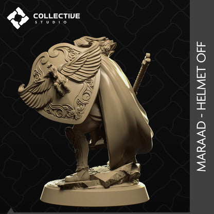 Maraad, Olympian Fighter, Spartan Warrior, Gladiator | Tabletop Gaming Miniature or Display Figure | Collective Studio