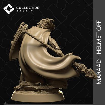 Maraad, Olympian Fighter, Spartan Warrior, Gladiator | Tabletop Gaming Miniature or Display Figure | Collective Studio