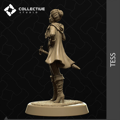 Tess Carneath, Human Noble | Tabletop Gaming Mini or Display Figure | Collective Studio