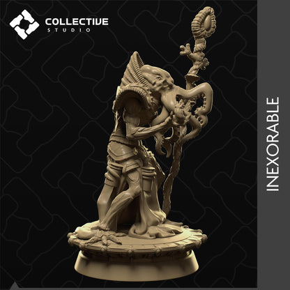 Inexorable, Mind Flayer, Eldritch Horror | Tabletop Gaming Mini or Display Figure | Collective Studio