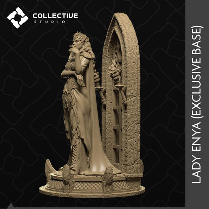 Lady Enya Von Brandt, the Dragoness | Tabletop Gaming Mini or Display Figure | Collective Studio