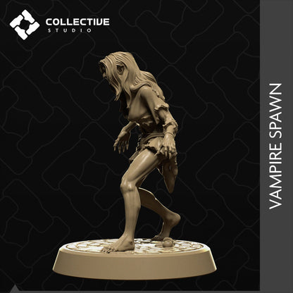 Vampire Spawn, Monster | Tabletop Gaming Mini or Display Figure | Collective Studio