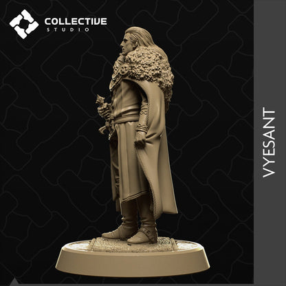 Vyesant, Vampire Lord | Strahd von Zarovich | D&D Tabletop Gaming Mini or Display Figure | Collective Studio