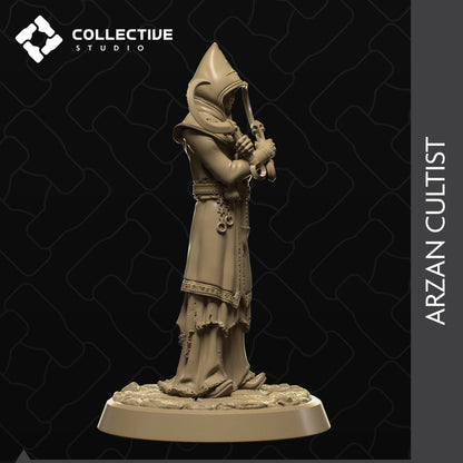 Arzan Cultist | Tabletop Gaming Mini or Display Figure | Collective Studio