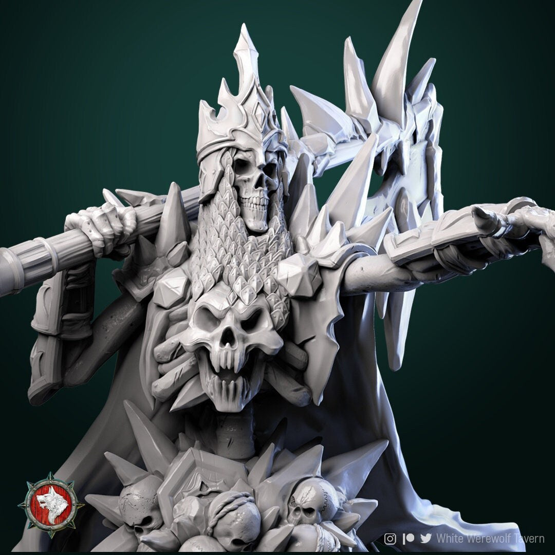 Krovar the Undying | TABLETOP SCALE | TTRPG Miniature | White Werewolf Tavern