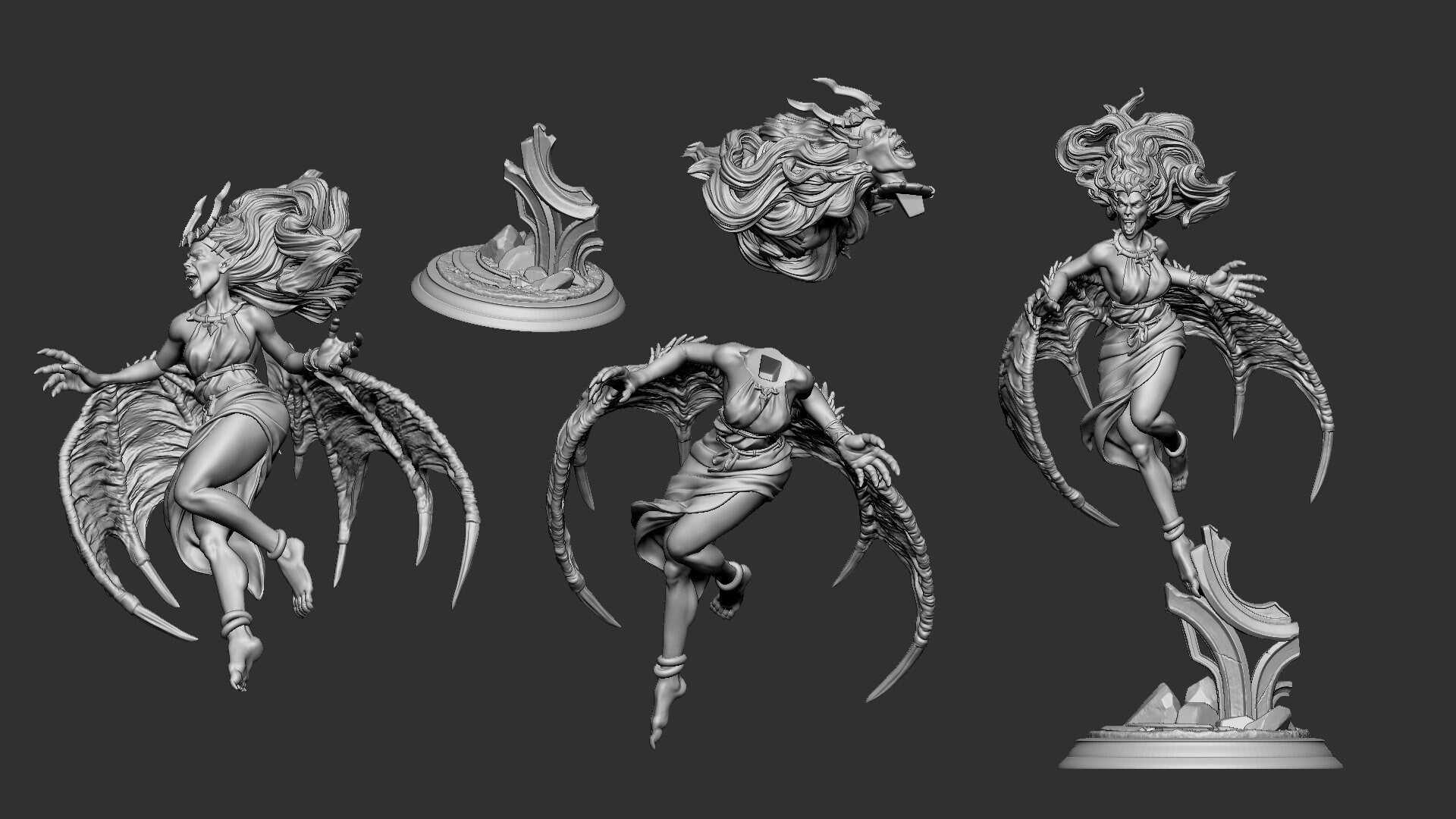 Mad Gallarta | TABLETOP SCALE | TTRPG Miniature | White Werewolf Tavern