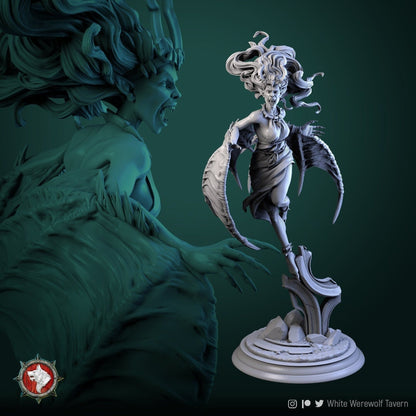 Mad Gallarta | TABLETOP SCALE | TTRPG Miniature | White Werewolf Tavern