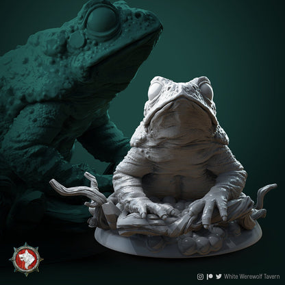 Mother of Froggles | TABLETOP SCALE | TTRPG Miniature | White Werewolf Tavern