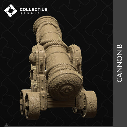 Cannon | D&D Scatter Miniature | Collective Studio