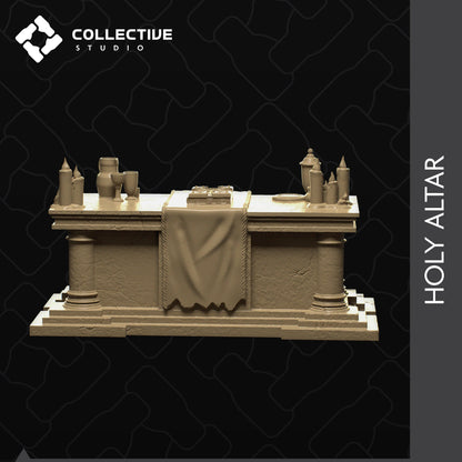 Holy Altar | D&D Scatter Miniature | Collective Studio