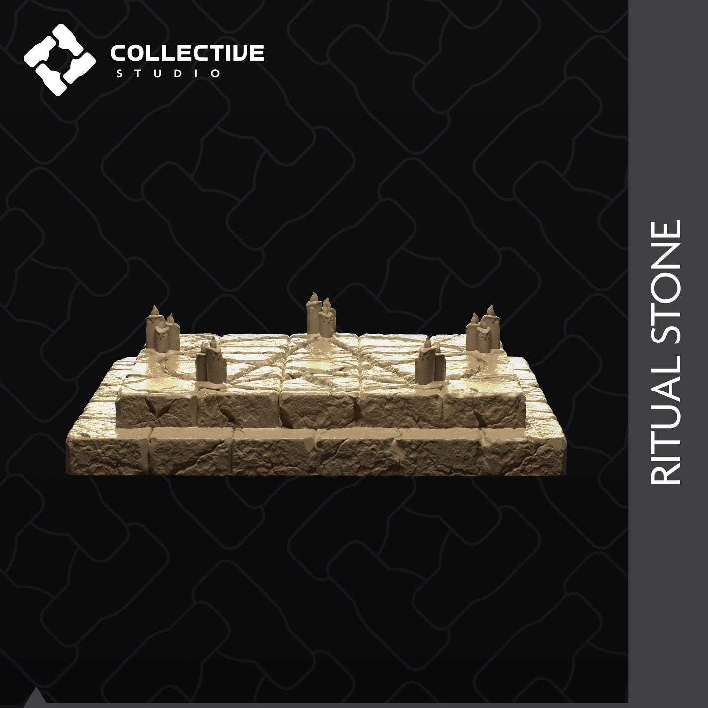 Ritual Stone | D&D Scatter Miniature | Collective Studio