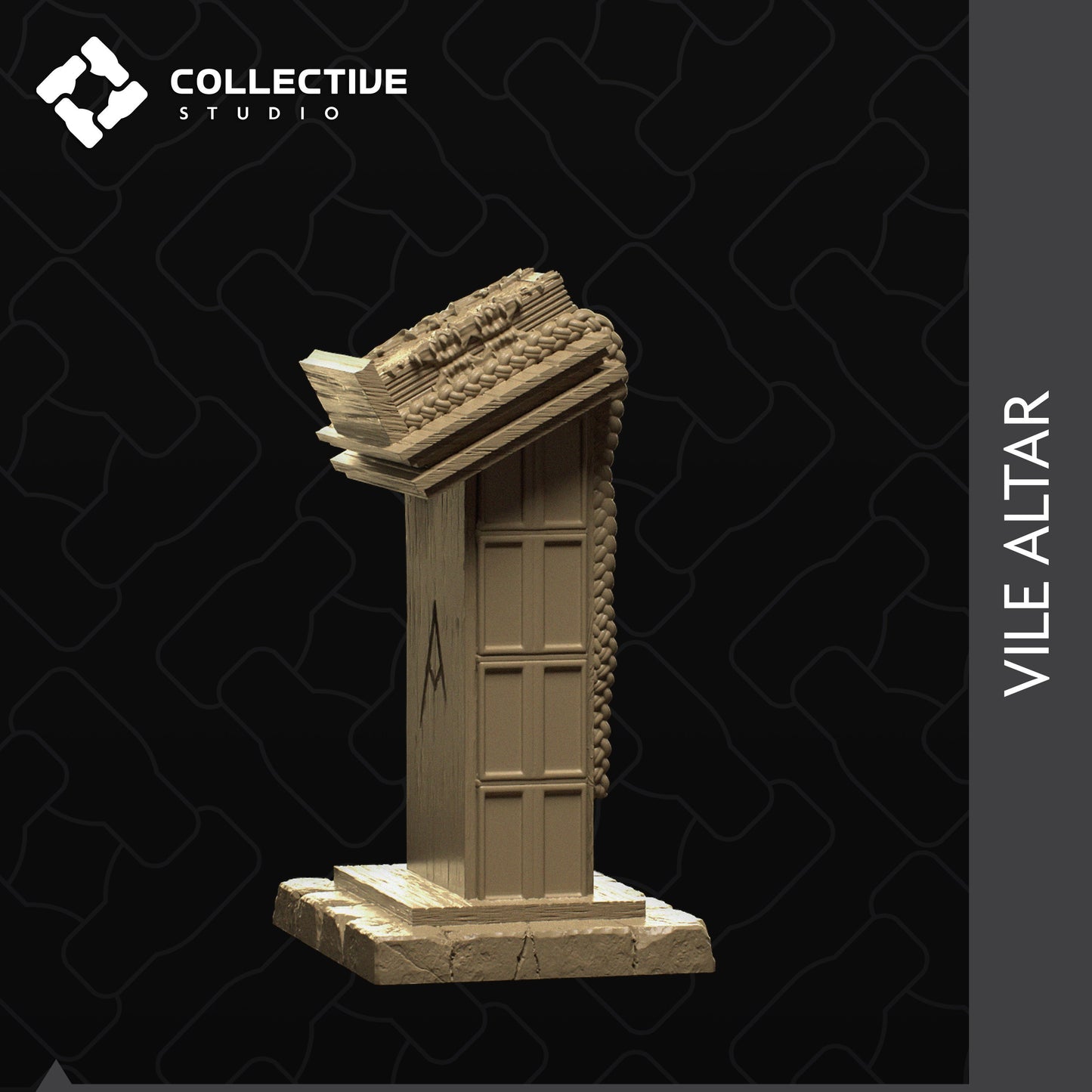 Vile Altar | D&D Scatter Miniature | Collective Studio