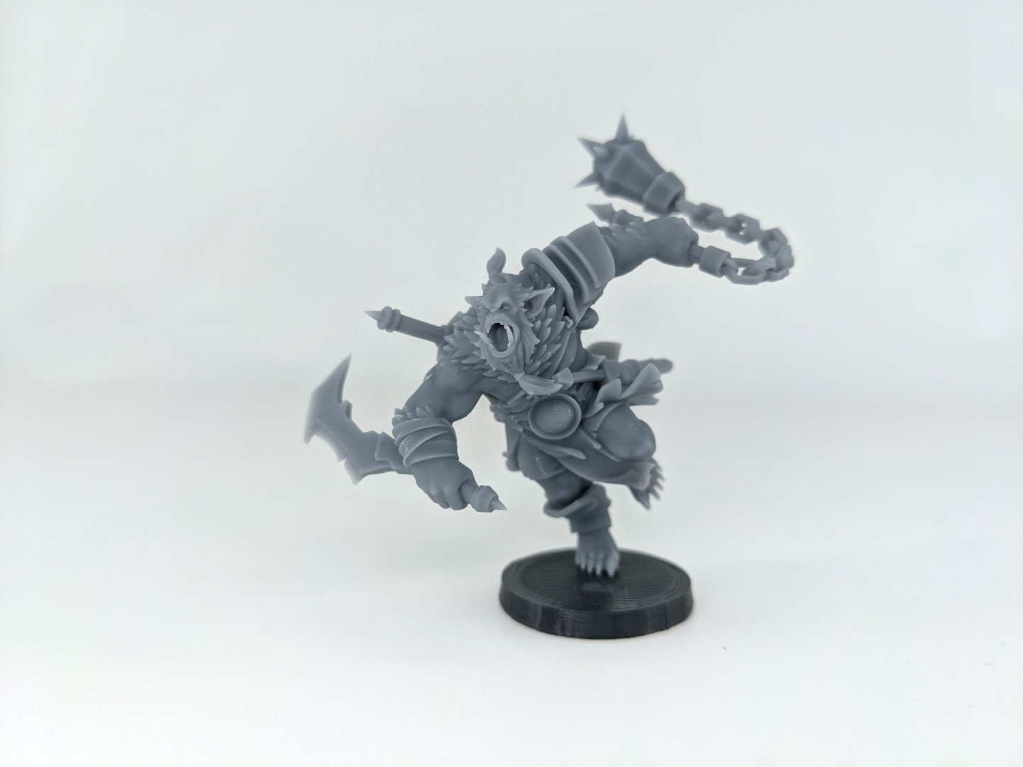 Bubgear Berserker | TABLETOP SCALE | D&D TTRPG Monster Miniature | Manuel Boria