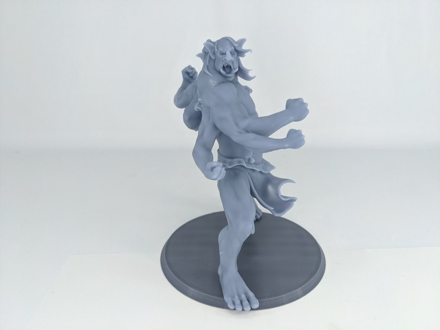 Dire Troll | TABLETOP SCALE | D&D TTRPG Monster Miniature | Manuel Boria