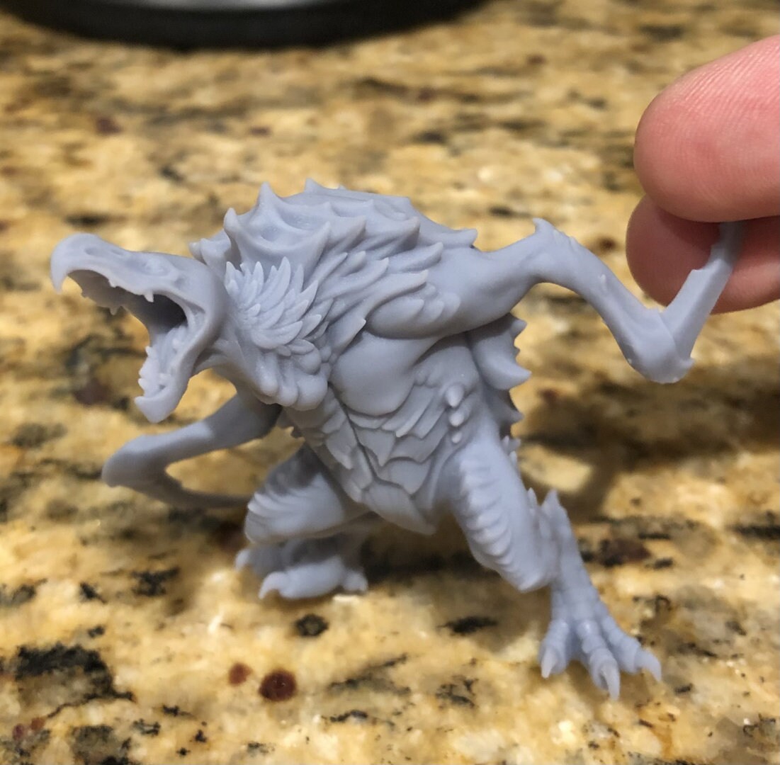 Doom Turkey | TABLETOP SCALE | D&D TTRPG Monster Miniature | Manuel Boria